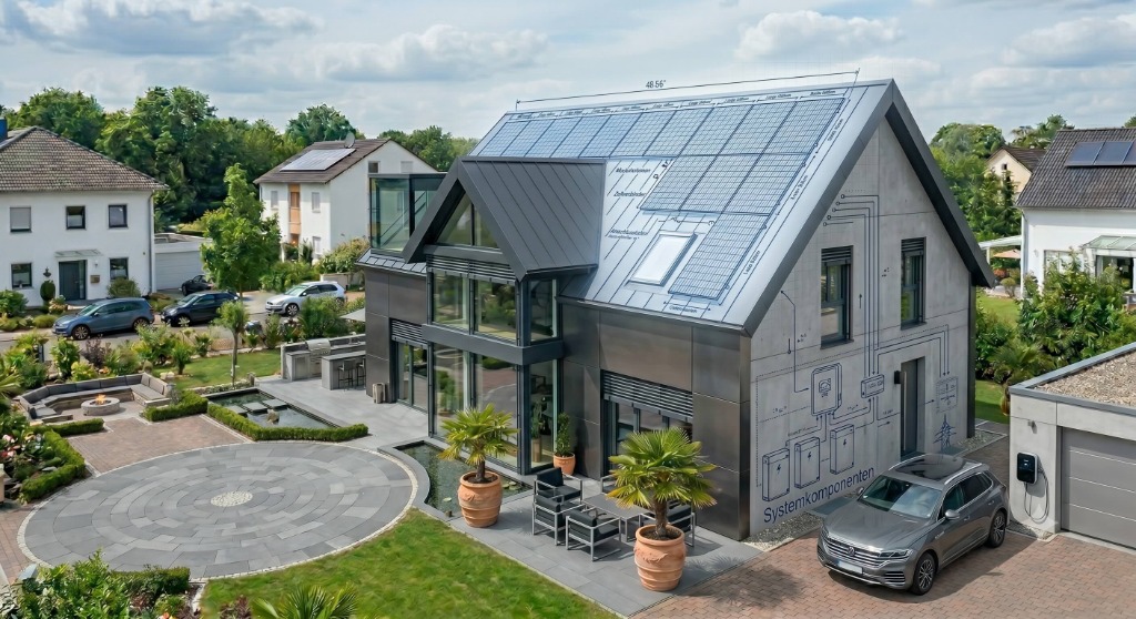 Dachanlage 10kWp